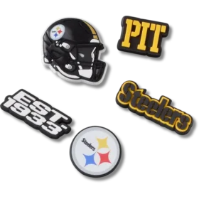 NFL Pittsburgh Steelers 5-pakkaus Jibbitz-kenkäkorut