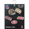 NFL San Francisco 49ers 5-pakkaus Jibbitz-kenkäkorut NFL San Francisco 49ers 5-pakkaus Jibbitz-kenkäkorut