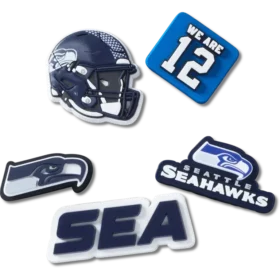 NFL Seattle Seahawks 5-pakkaus Jibbitz-kenkäkorut