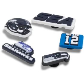 NFL Seattle Seahawks 5-pakkaus Jibbitz-kenkäkorut