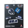 NFL Seattle Seahawks 5-pakkaus Jibbitz-kenkäkorut