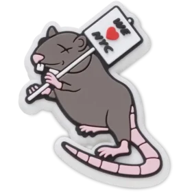 Nyc Rats Run the City Jibbitz-korut