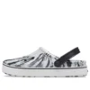 Off Court Pistokkaat ”Marble White Black”