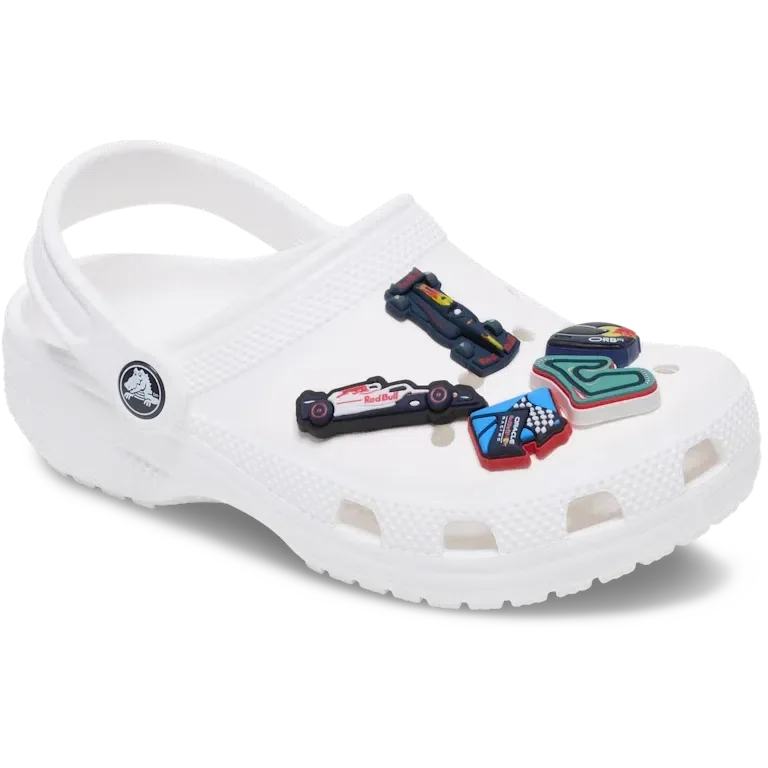 Oracle Red Bull Racing Crocs 5-pakkaus Jibbitz-kenkäkoruja Oracle Red Bull Racing Crocs 5-pakkaus Jibbitz-kenkäkoruja