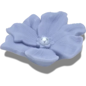 Periwinkle-kukka ja helmi -Jibbitz-korut