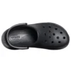 Pienet valas-retro-Crocs-sandaalit, paksu pohja, musta
