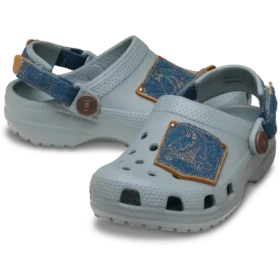 Pikkulasten Classic Denim -pistokkaat, säädettävällä takahihnalla