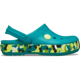 Pikkulasten Crocband Glow Confetti Band -pistokkaat