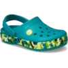 Pikkulasten Crocband Glow Confetti Band -pistokkaat