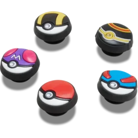 Poke Ball 5-pakkaus Jibbitz-korut