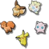 Pokémon-hahmojen 5 kpl:n Jibbitz-korut