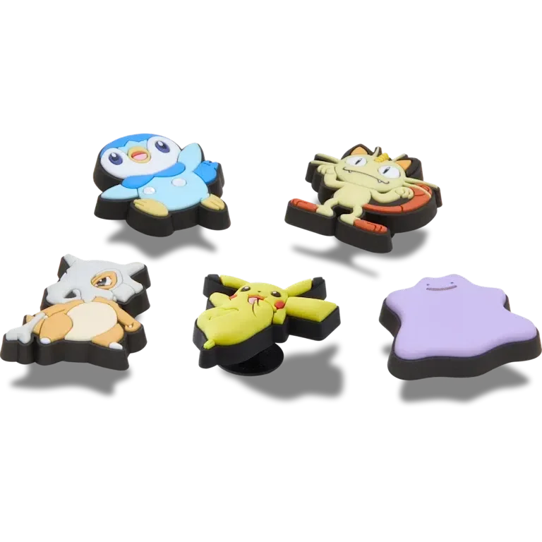 Pokémon-valikoima, 5 kpl:n Jibbitz-korut Pokémon-valikoima, 5 kpl:n Jibbitz-korut