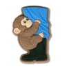 Punch the Monkey & Zookeeper Jibbitz-kenkäkorut Punch the Monkey & Zookeeper Jibbitz-kenkäkorut