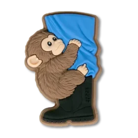 Punch the Monkey & Zookeeper Jibbitz-kenkäkorut
