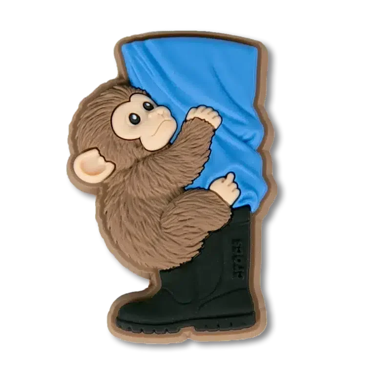 Punch the Monkey & Zookeeper Jibbitz-kenkäkorut Punch the Monkey & Zookeeper Jibbitz-kenkäkorut