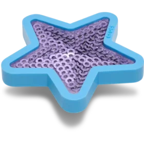 Purple Sequin Star Jibbitz™-korut
