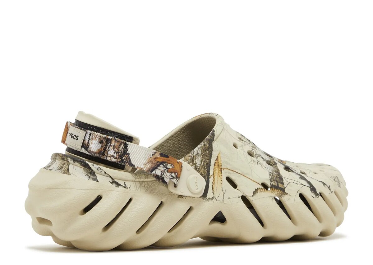 Realtree x Echo Clog ’Edge Camo – Bone’ Realtree x Echo Clog ’Edge Camo – Bone’