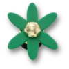 Retro Green Spinner Flower Jibbitz™-korut