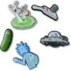 Rick and Morty 5-pakkaus Jibbitz-korut