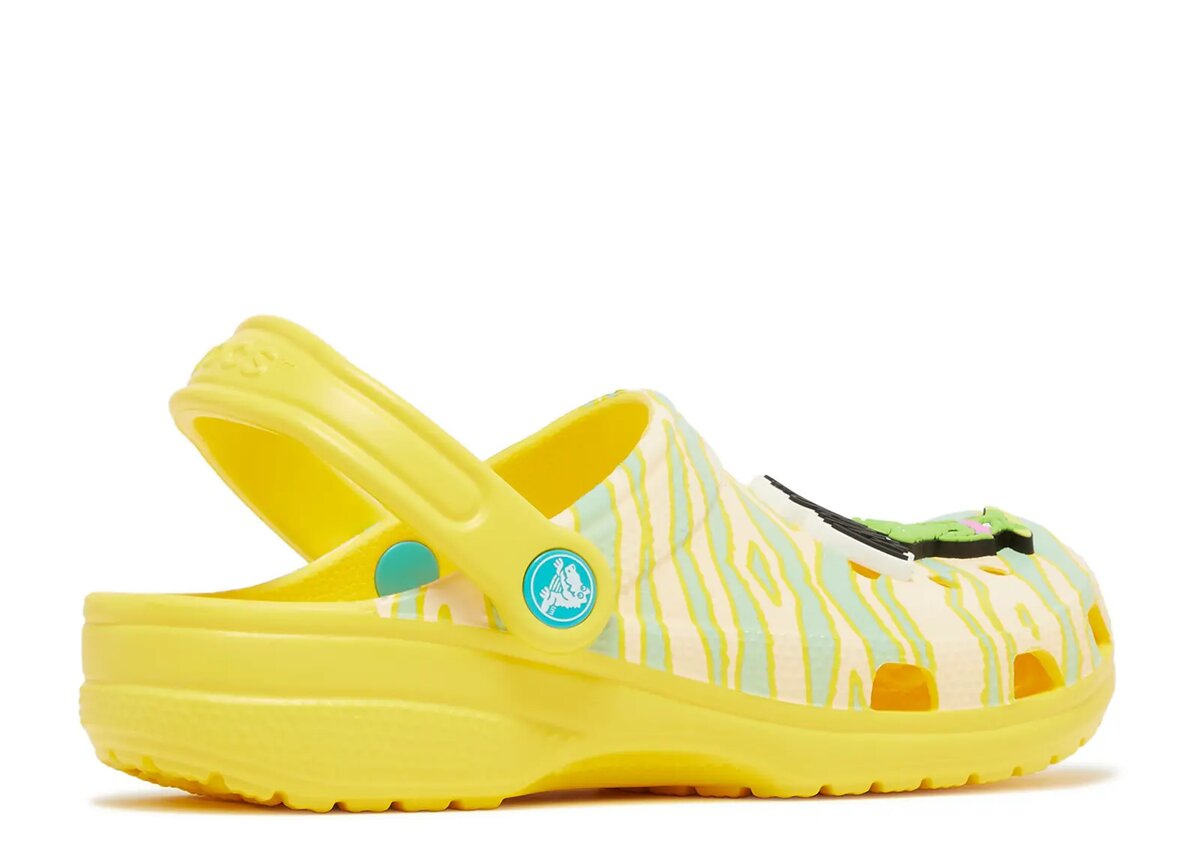 Ron English x Classic Clog Kids ’Party Animals – Zebra Lemon’ Ron English x Classic Clog Kids ’Party Animals – Zebra Lemon’