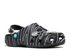 Ron English x Classic Clog ’Party Animals – Zebra Black’