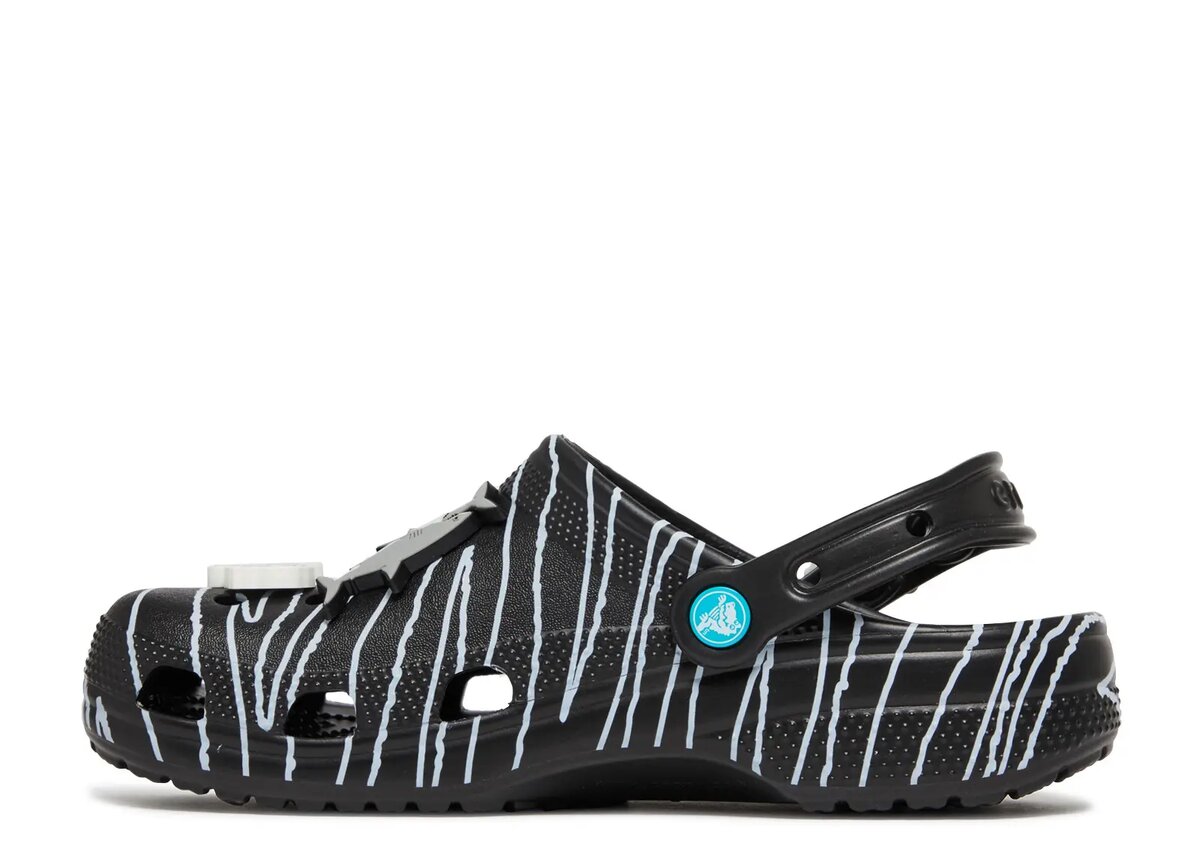 Ron English x Classic Clog ’Party Animals – Zebra Black’ Ron English x Classic Clog ’Party Animals – Zebra Black’