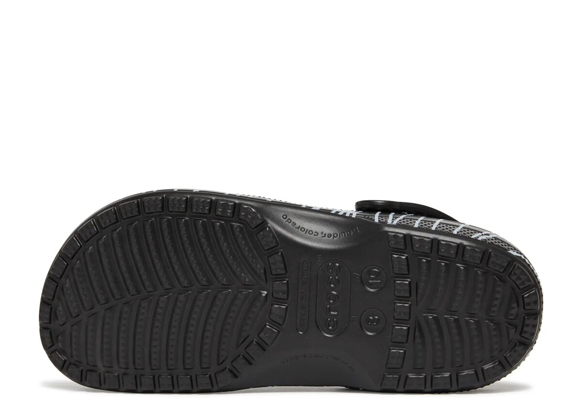 Ron English x Classic Clog ’Party Animals – Zebra Black’ Ron English x Classic Clog ’Party Animals – Zebra Black’