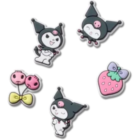 Sanrio Kuromi 5-pakkaus Jibbitz-koruja