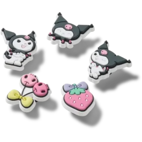 Sanrio Kuromi 5-pakkaus Jibbitz-koruja