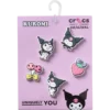 Sanrio Kuromi 5-pakkaus Jibbitz-koruja