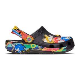 SEGA Sonic The Hedgehog x Crocs Classic Clog TD ’Black Multi Color’ SEGA Sonic The Hedgehog x Crocs Classic Clog TD ’Black Multi Color’