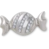 Silver Smt Gem Candy Piece Jibbitz-korut