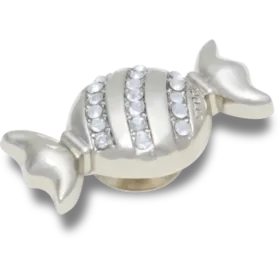 Silver Smt Gem Candy Piece Jibbitz-korut