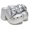 Siren Metallic Bow Pistokkaat ”Silver”