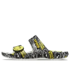 SmileyWorld x Classic Sandal ”Musta-valkoinen”