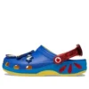 Snow White Classic Clogs ”Blue Yellow Red”