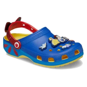 Snow White Classic Clogs ”Blue Yellow Red”