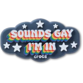 Sounds Gay Im in Jibbitz™-korut