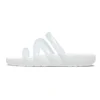Splash Glossy Strappy Sandal ”White”