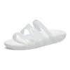 Splash Glossy Strappy Sandal ”White”