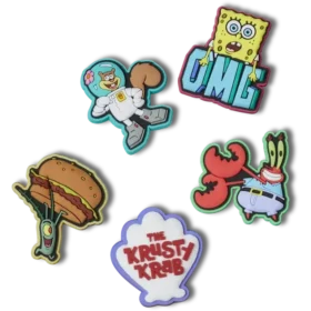 Spongebob 5-pakkaus Jibbitz-korut