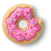 Sprinkle Donut Bite Jibbitz™-korut