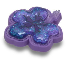 Squish Purple Hibiscus Jibbitz-korut