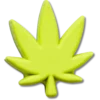Stacked Hemp Leaf Jibbitz™-korut