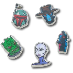 Star Wars -hahmot, 5 kpl:n Jibbitz-korut