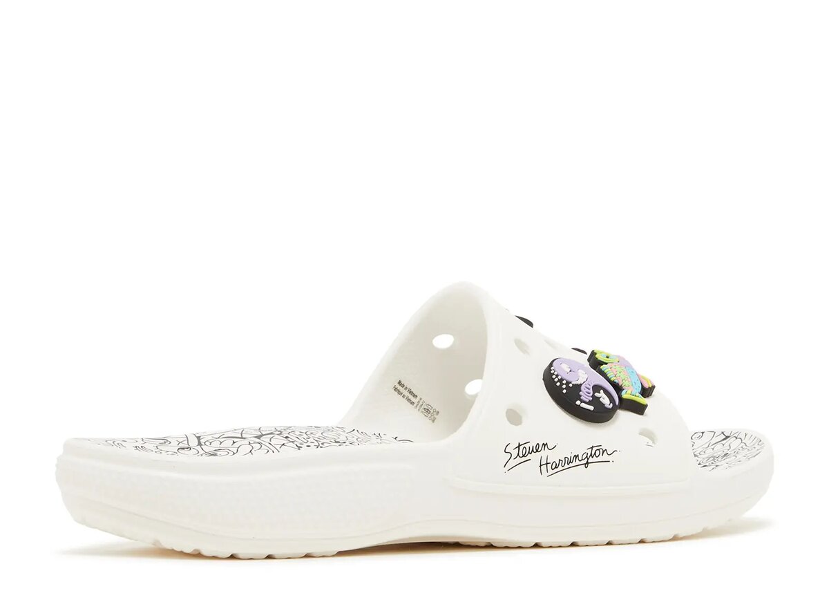 Steven Harrington x Classic Slide ’Quickstrike – valkoinen/musta’ Steven Harrington x Classic Slide ’Quickstrike – valkoinen/musta’