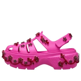 Stomp Fisherman Clog ”Simone Rocha Electric Pink”