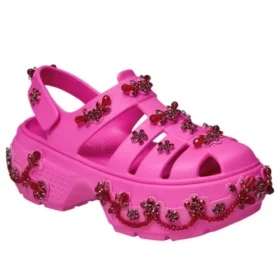Stomp Fisherman Clog ”Simone Rocha Electric Pink”