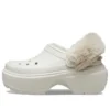 Stomp Lined Pistokkaat ”White”