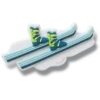Sukset ja hiihtosaappaat Jibbitz™-korut